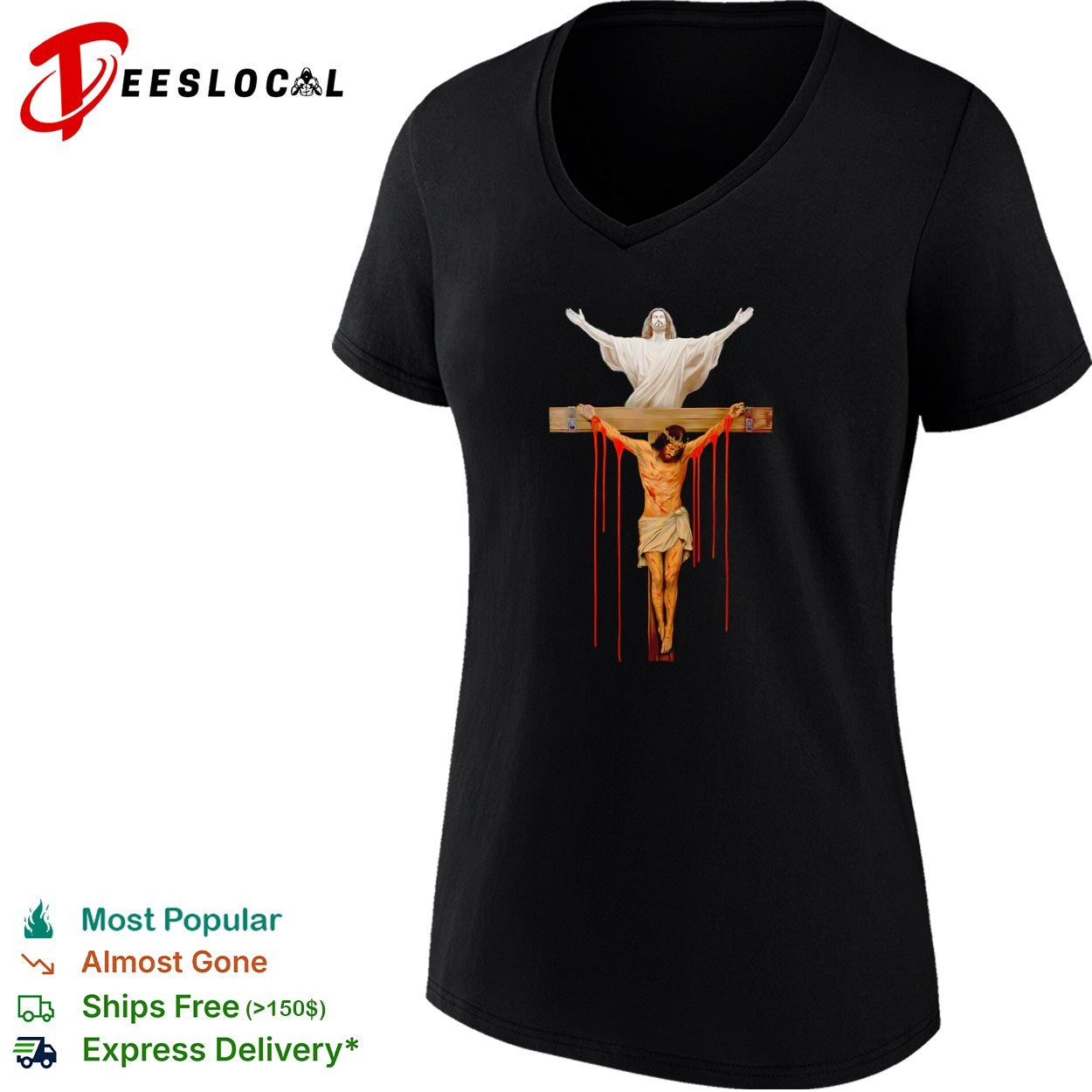 Jesus Christ crucifixion cross shirt