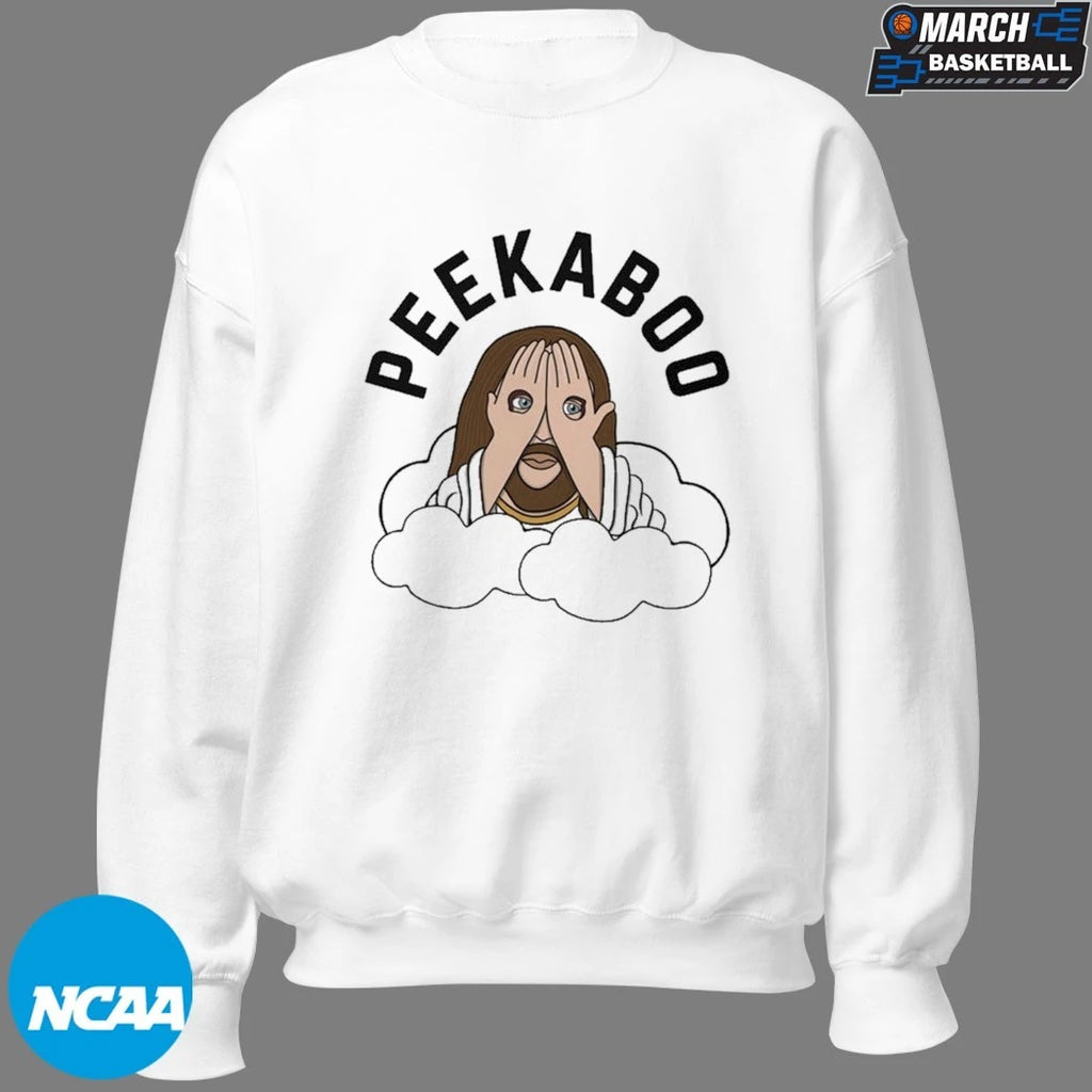 Jesus Peekaboo Eyes T-Shirts
