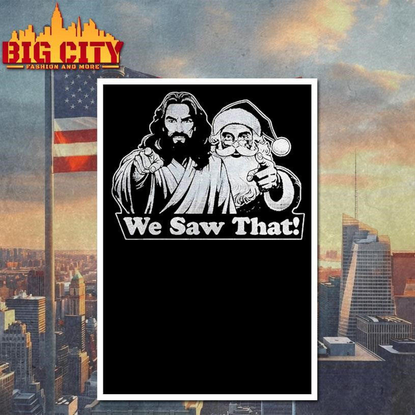 Jesus Santa Claus Merry Christmas shirt
