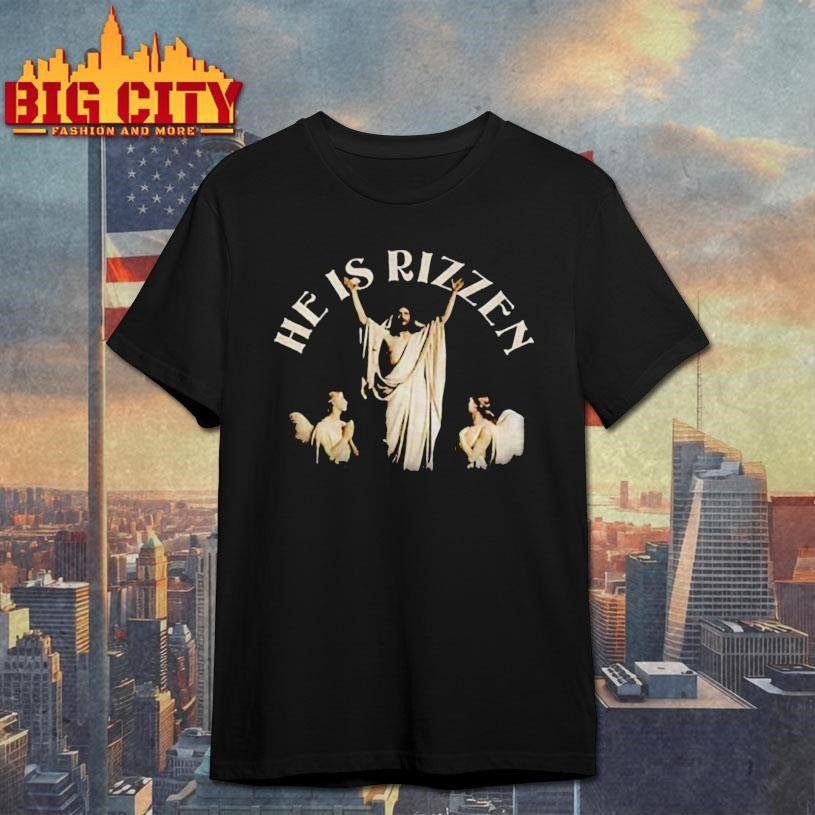Jesus he is rizzen vintage shirt