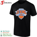 Jesus is King style New York Knicks basketball logo shirt