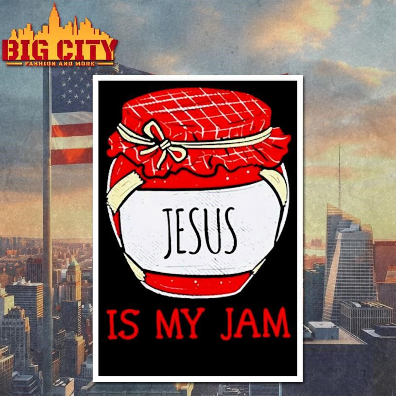 Jesus is my jam graphic shirt