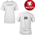 Jetset Music White Eponyme  Two Sided Shirt