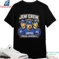 Jew Crew Israel Baseball T-Shirts