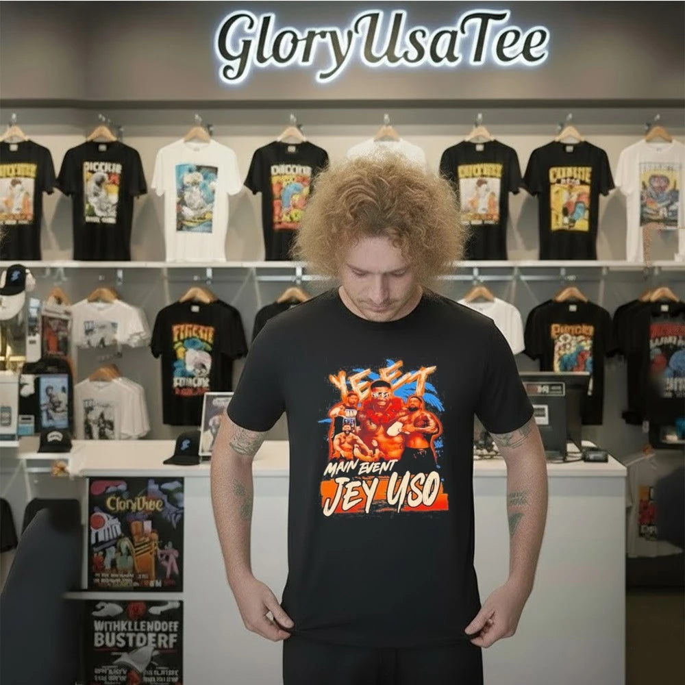 Jey Uso YEET Main Event Shirt