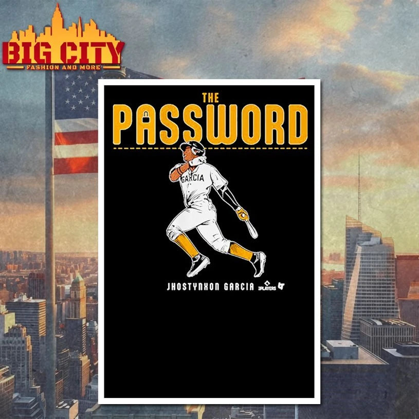 Jhostynxon Garcia Pittsburgh The Password shirt