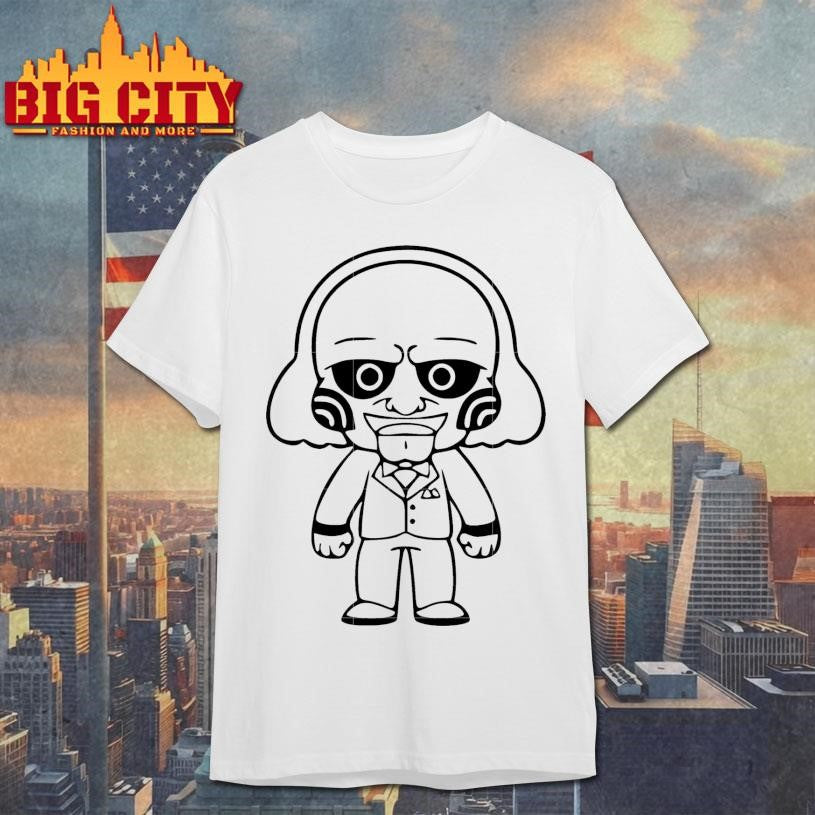 Jigsaw chibi horror design Shirt