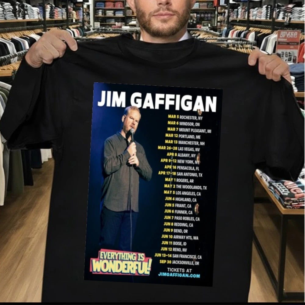 Jim Gaffigan Tour Poster 2026 Shirt