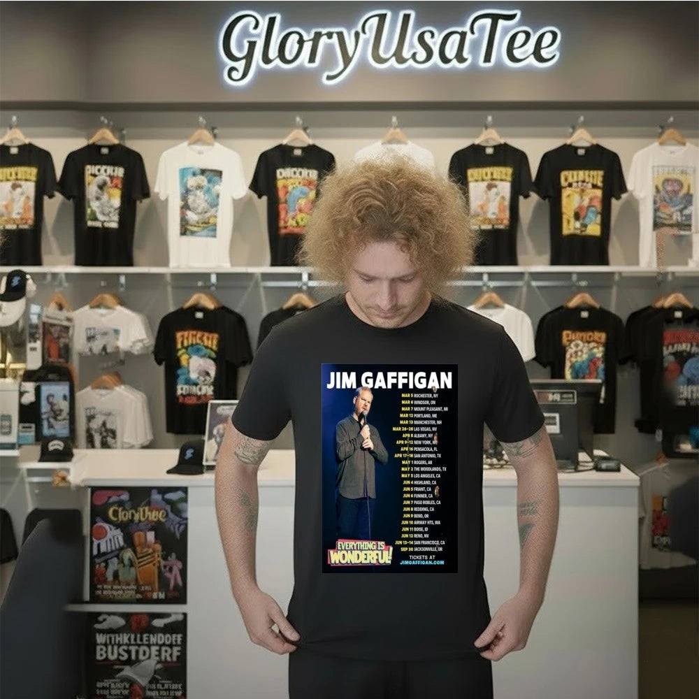Jim Gaffigan Tour Poster 2026 Shirt