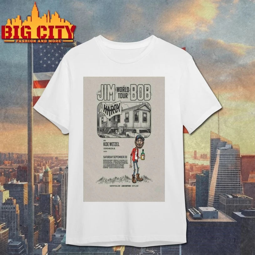 Jim World Tour Bob Sep 20 2025 Financial Amphitheatre Poster shirt