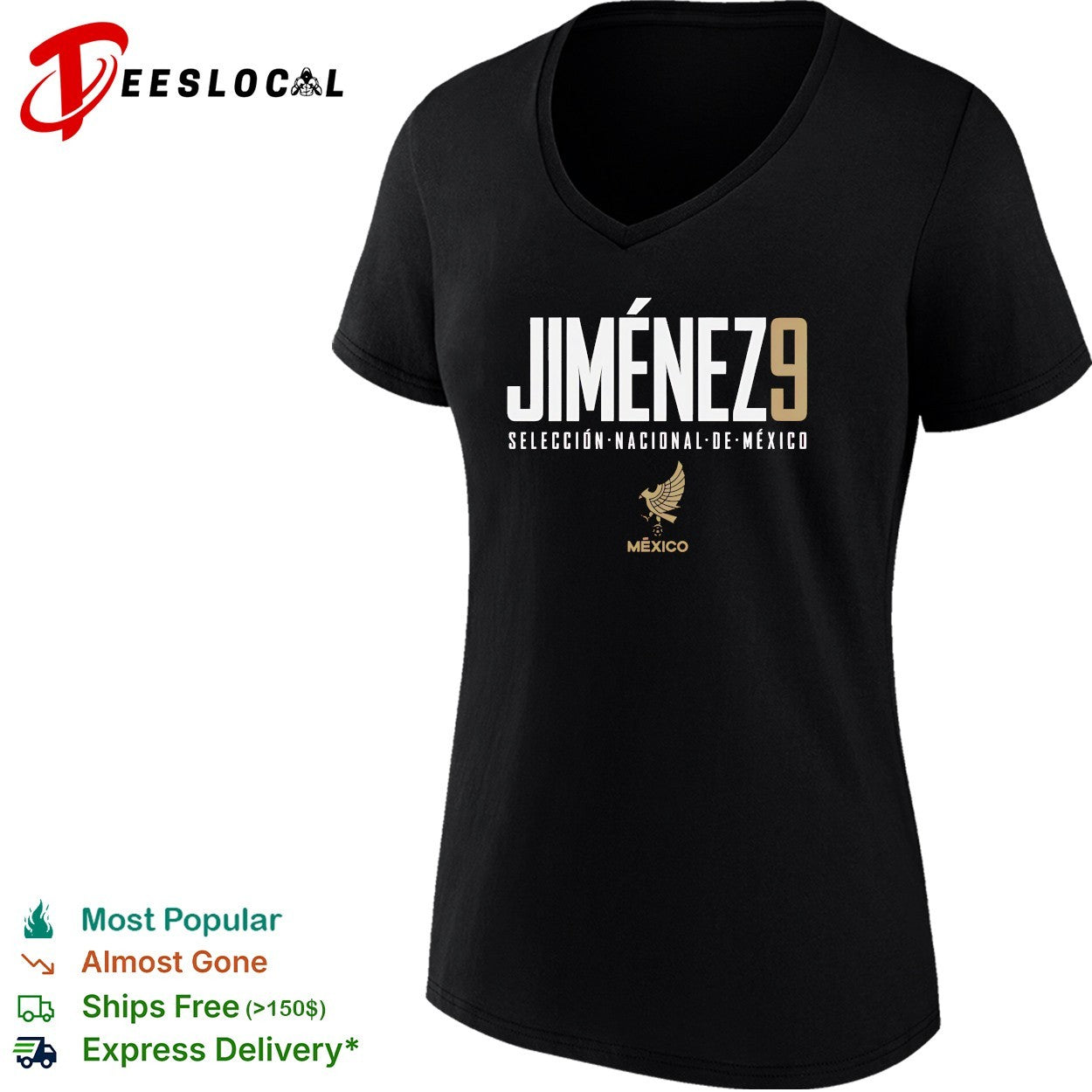 Jimenez 9 Mexico Seleccion Nacional de Mexico shirt