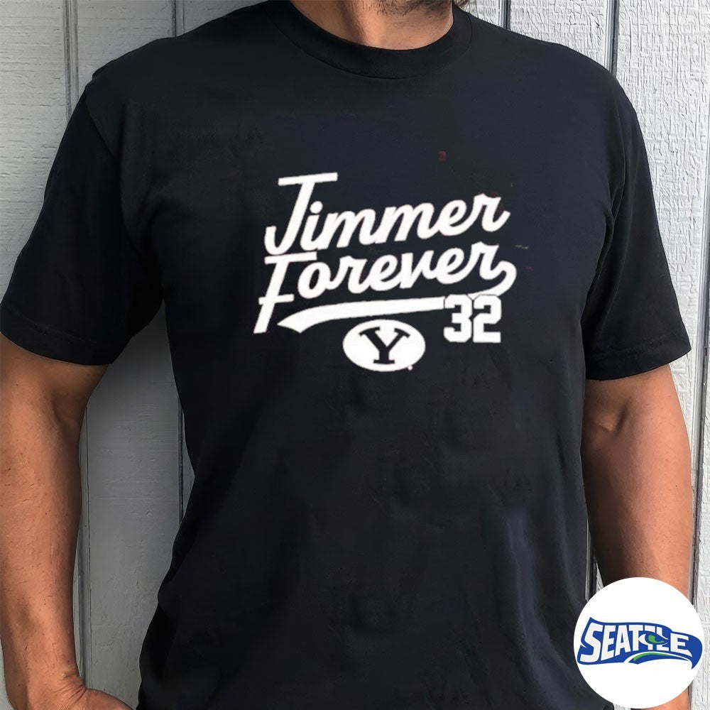 Jimmer Fredette 32 forever BYU Basketball shirt