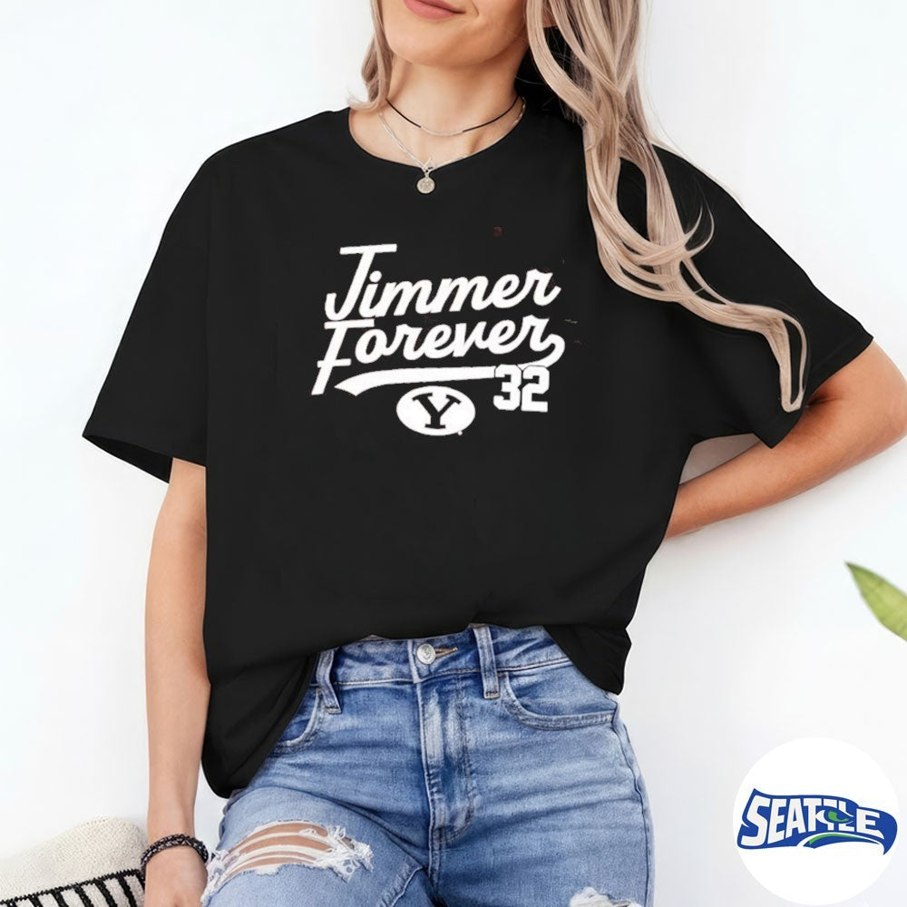 Jimmer Fredette 32 forever BYU Basketball shirt