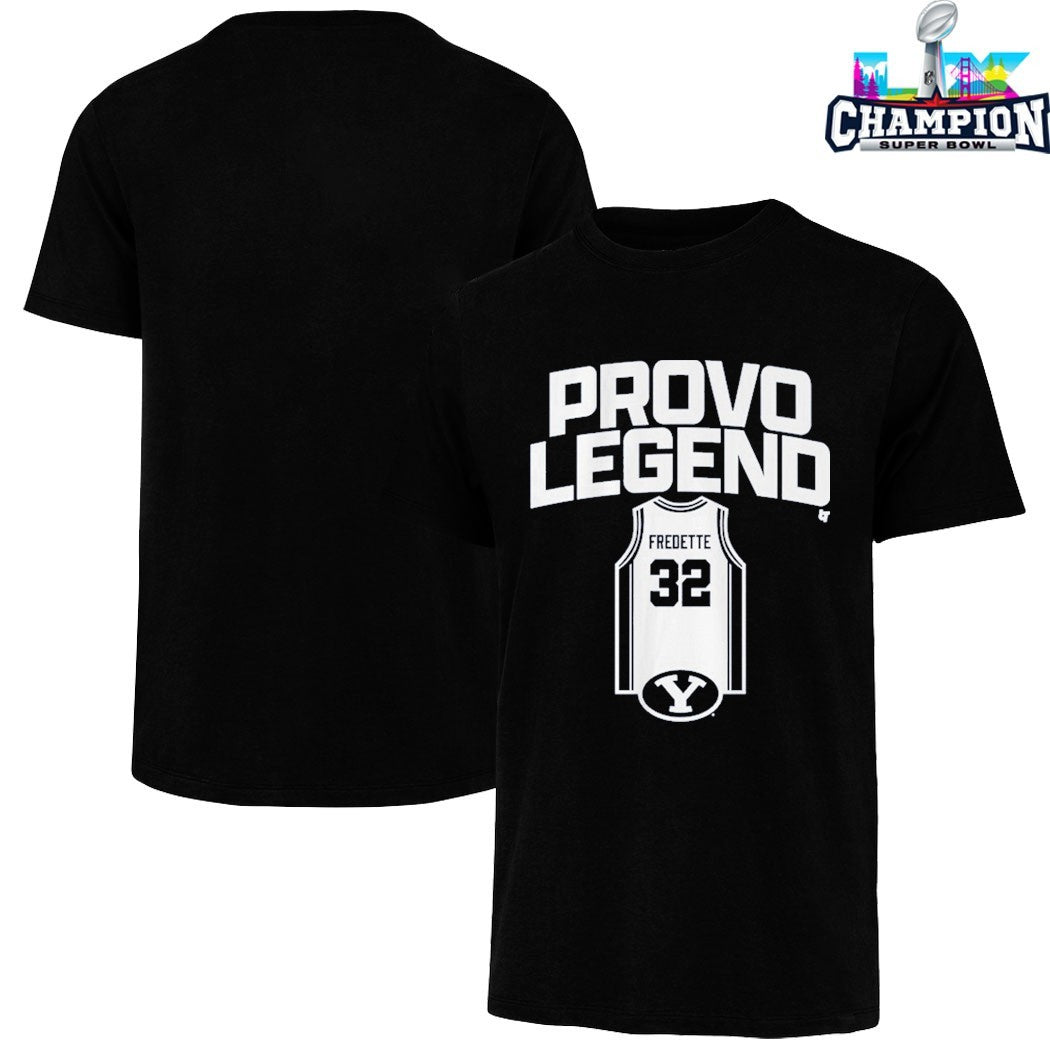 Jimmer Fredette Provo Legend BYU Cougars Jersey T-shirts