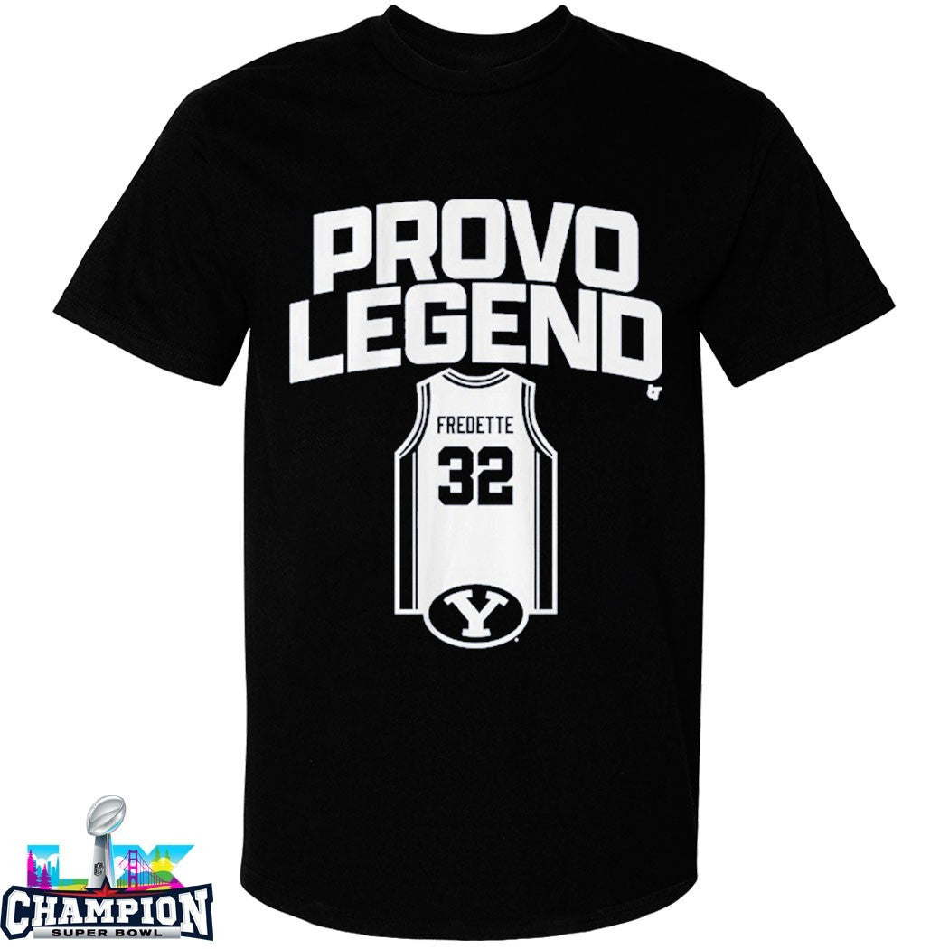 Jimmer Fredette Provo Legend BYU Cougars Jersey T-shirts