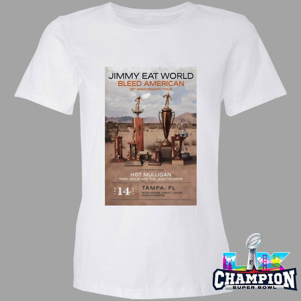 Jimmy Eat World 11 14 2026 Tampa Fl Shirt