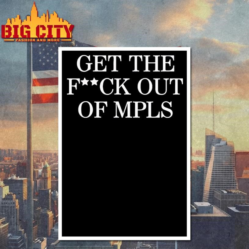 Jimmy Kimmel get the fuck out of mpls shirt