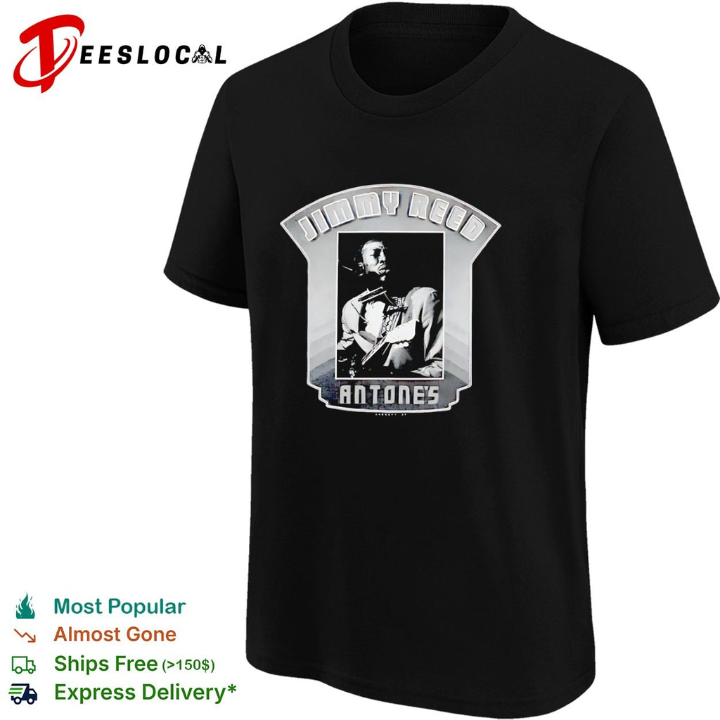 Jimmy Reed Antones Blues Legend Portrait Shirt