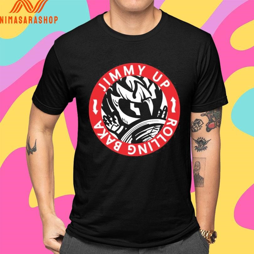 Jimmy Up Rolling Baka Logo Shirts