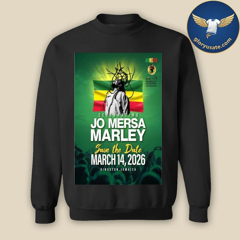 Jo Mersa Marley Kingston Jamaica March 14 2026 Poster Shirt