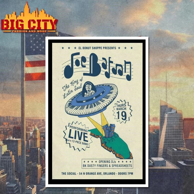 Joe Bataan 3-19-2026 Orlando FL Poster Shirt