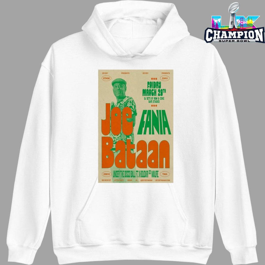 Joe Bataan Mar 20 2026 Safe Stadick Shirt