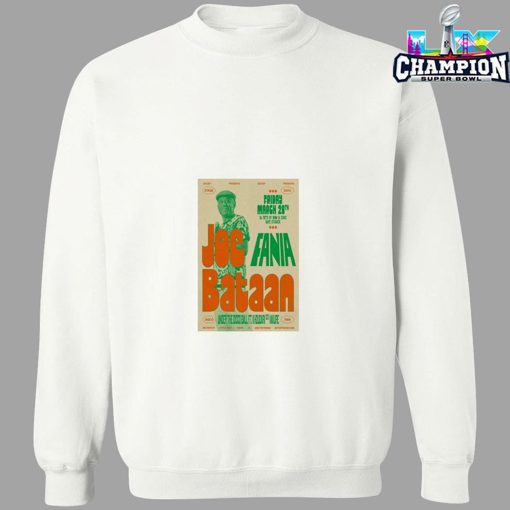 Joe Bataan Mar 20 2026 Safe Stadick Shirt