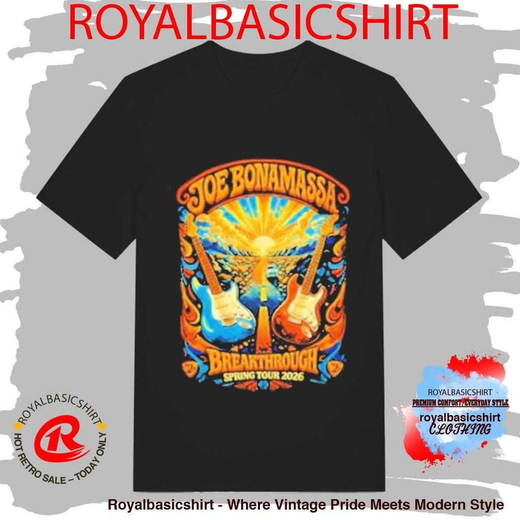 Joe Bonamassa 2026 U.S. Spring Tour T-Shirt