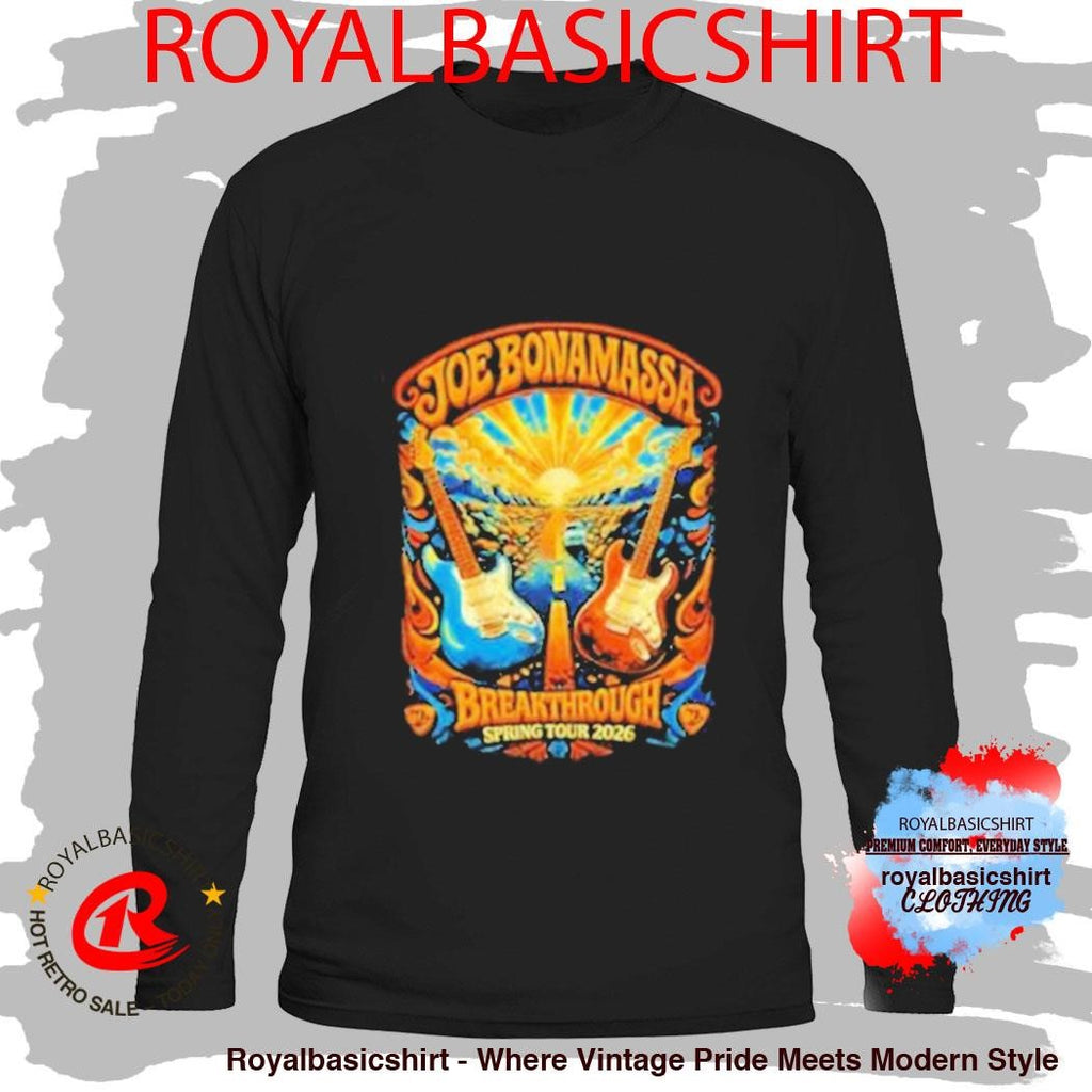 Joe Bonamassa 2026 U.S. Spring Tour T-Shirt