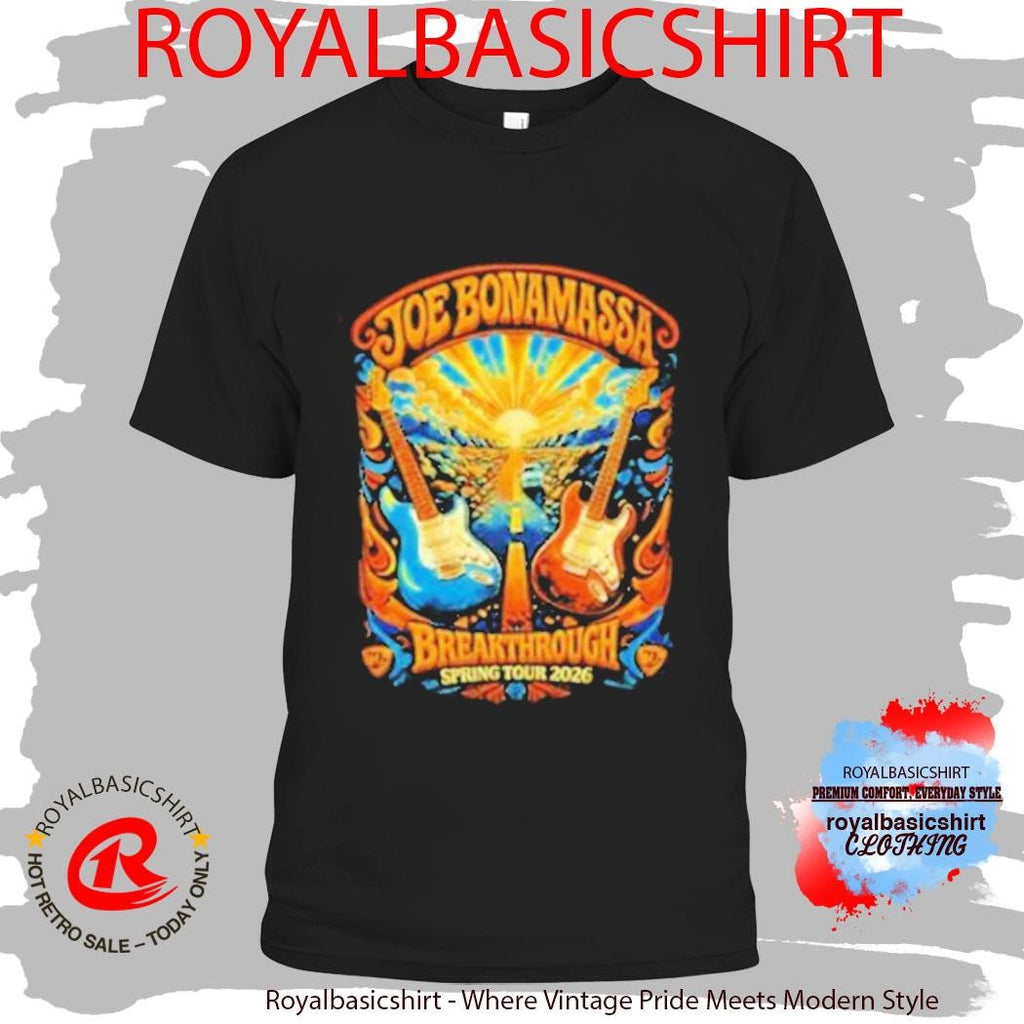 Joe Bonamassa 2026 U.S. Spring Tour T-Shirt
