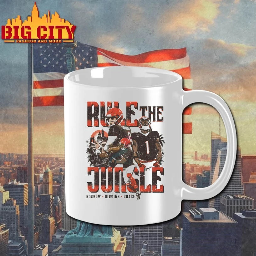 Joe Burrow Cincinnati Rule The Jungle Shirt