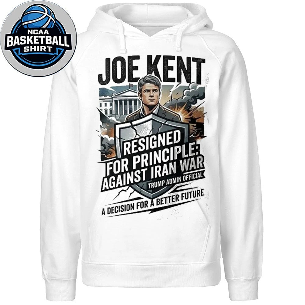 Joe Kent Resigned For Principle Against Iran War Trump Admin Official Logo T-Shirt