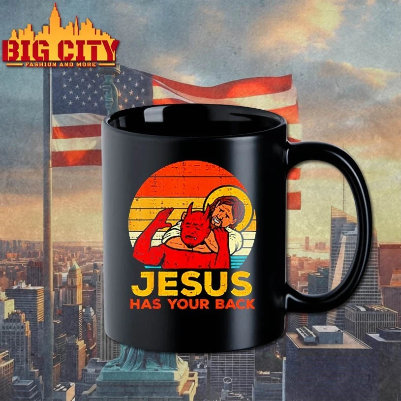Joe biggs Jesus has Your back vintage shirt