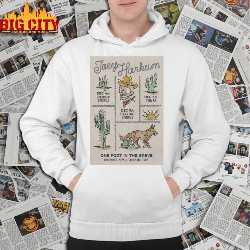 Joey Harkum December 2025 Tour Colorado Poster shirt
