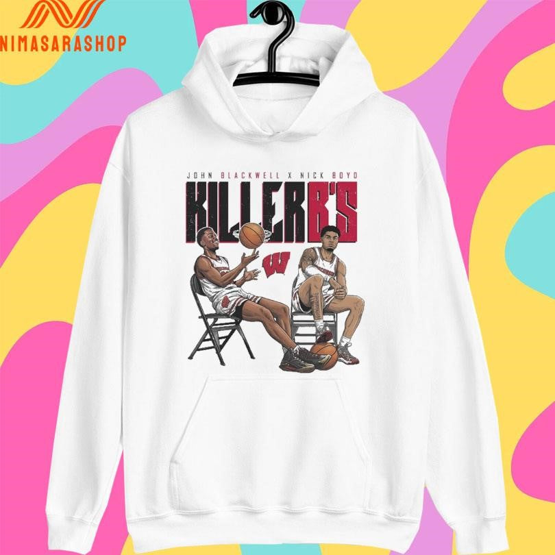 John Blackwell X Nick Boyd Killer B’s Wisconsin Badgers Men’s Basketball Shirts