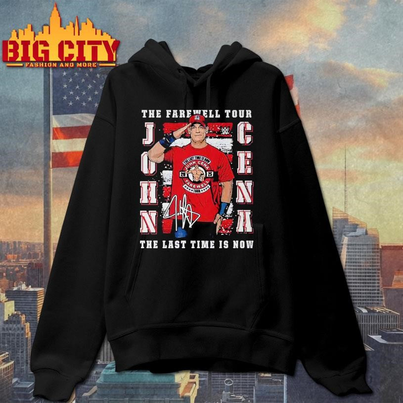 John Cena Farewell Tour 2025 The last time is now signature shirt