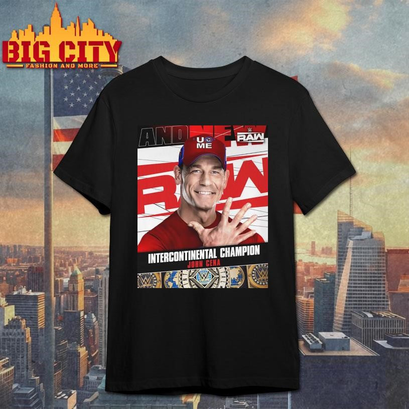 John Cena Intercontinental Champion 2025 shirt