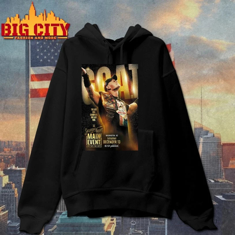 John Cena Saturday Night’s Main Event December 13 Poster shirt