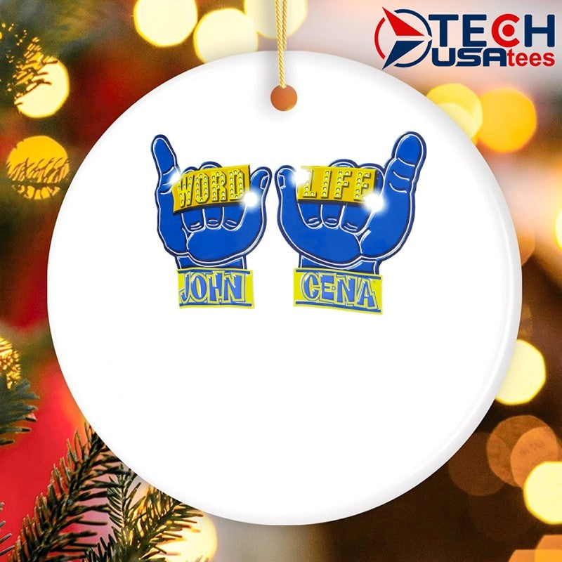 John Cena Word Life Ringer shirt