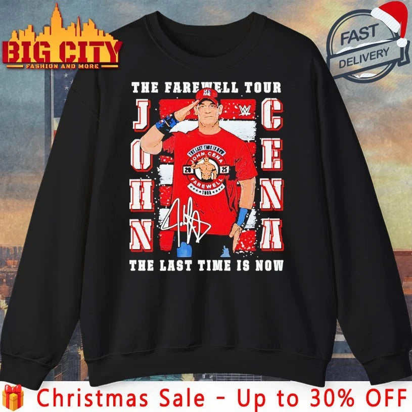 John Cena the farewell tour the last time is now shirt