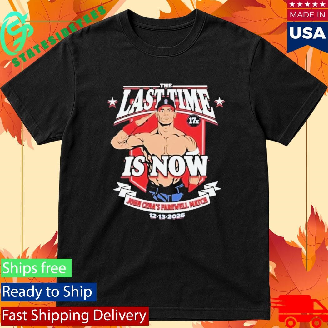 John Cena’s Farewell Tour Match In Washington Dc Dec 13 2025 Shirt
