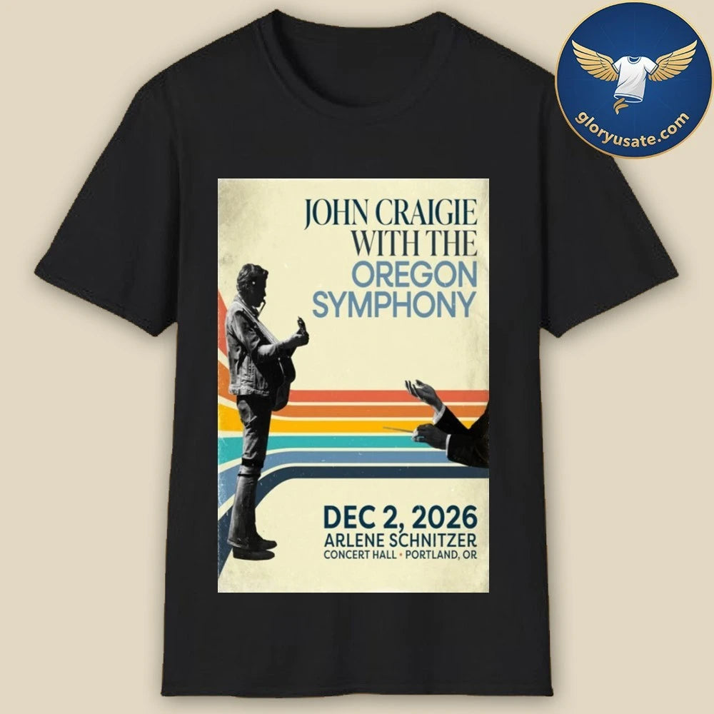 John Craigie December 2 2026 Portland, OR Poster Shirt