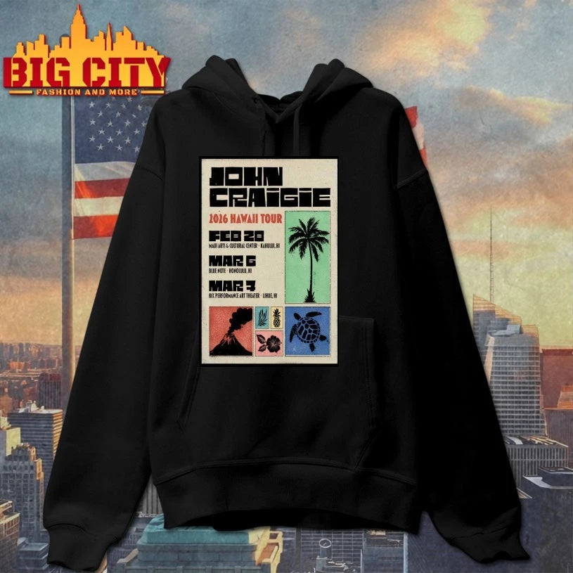 John Craigie Hawaii 2026 Shows Poster shirt