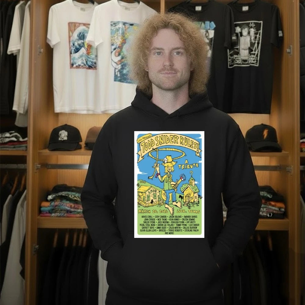 John Craigie March 20 2026 Luck, Texas Poster Shirt