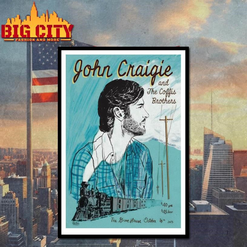 John Craigie Mariposa CA 10 16 2025 Poster Shirt