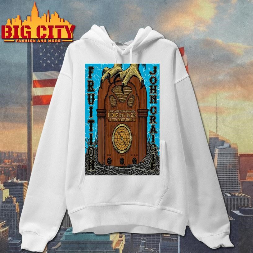John Craigie With Fruiton In Denver CO On Dec 12-13 2025 Poster Shirt