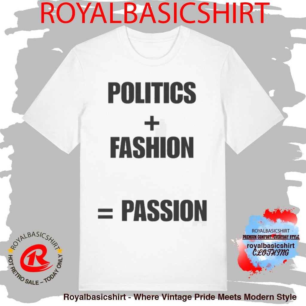 John F Kennedy Jr Politics Fashion Passion Shirt