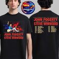 John Fogerty With Steve Winwood Celebrating 2 Legends The Legacy Tour 2026 Schedule Dates Two Sided Shirt