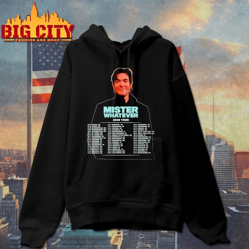 John Mulaney Mister Whatever N.America Tour 2026 shirt