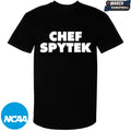 John Spytek Wearing Chef Spytek T-Shirts